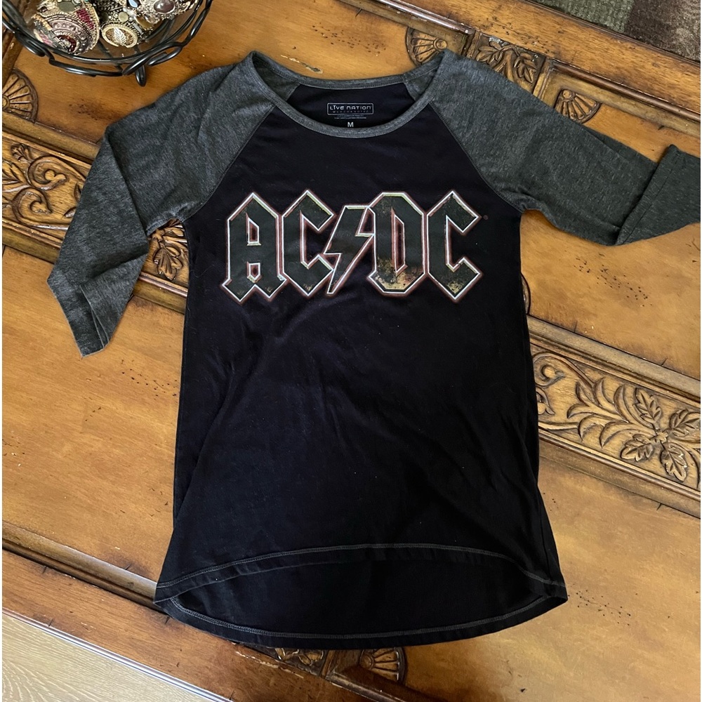 AC/DC Band T-Shirt Live Nation Size M